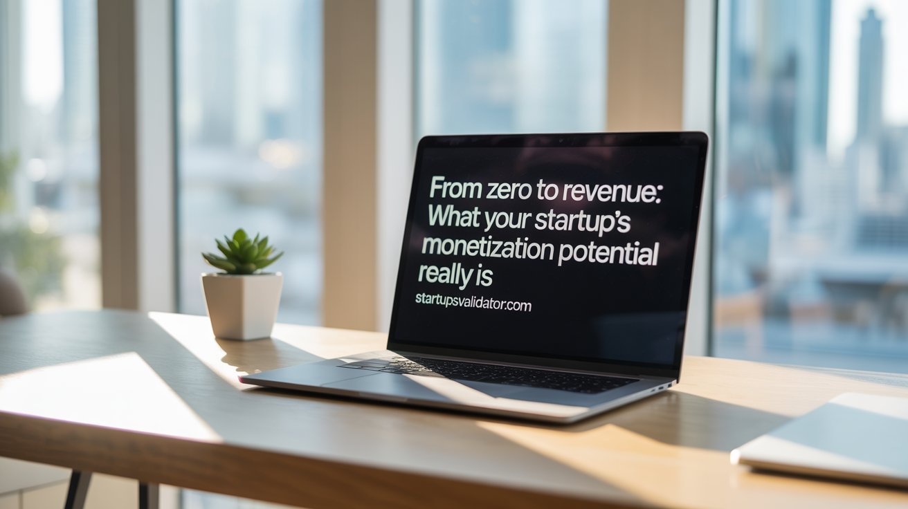 From Zero to Revenue: What Your Startup's Monetization Potential Really Is